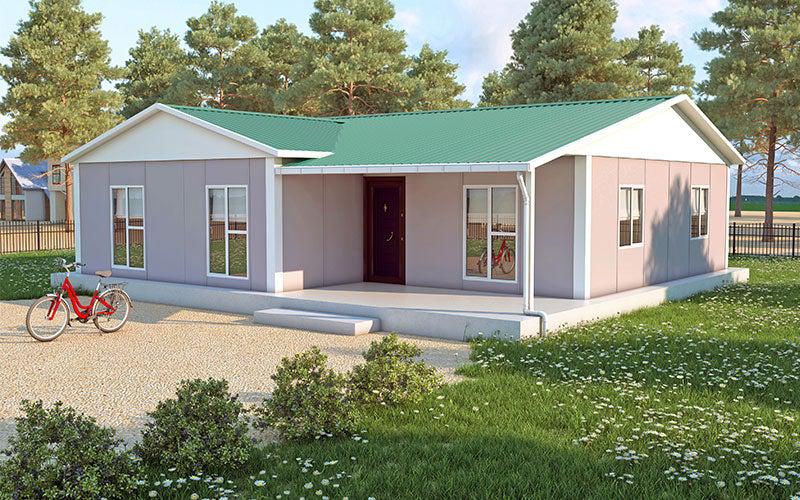 3+1 Tek Katlı Prefabrik Ev 117 m²