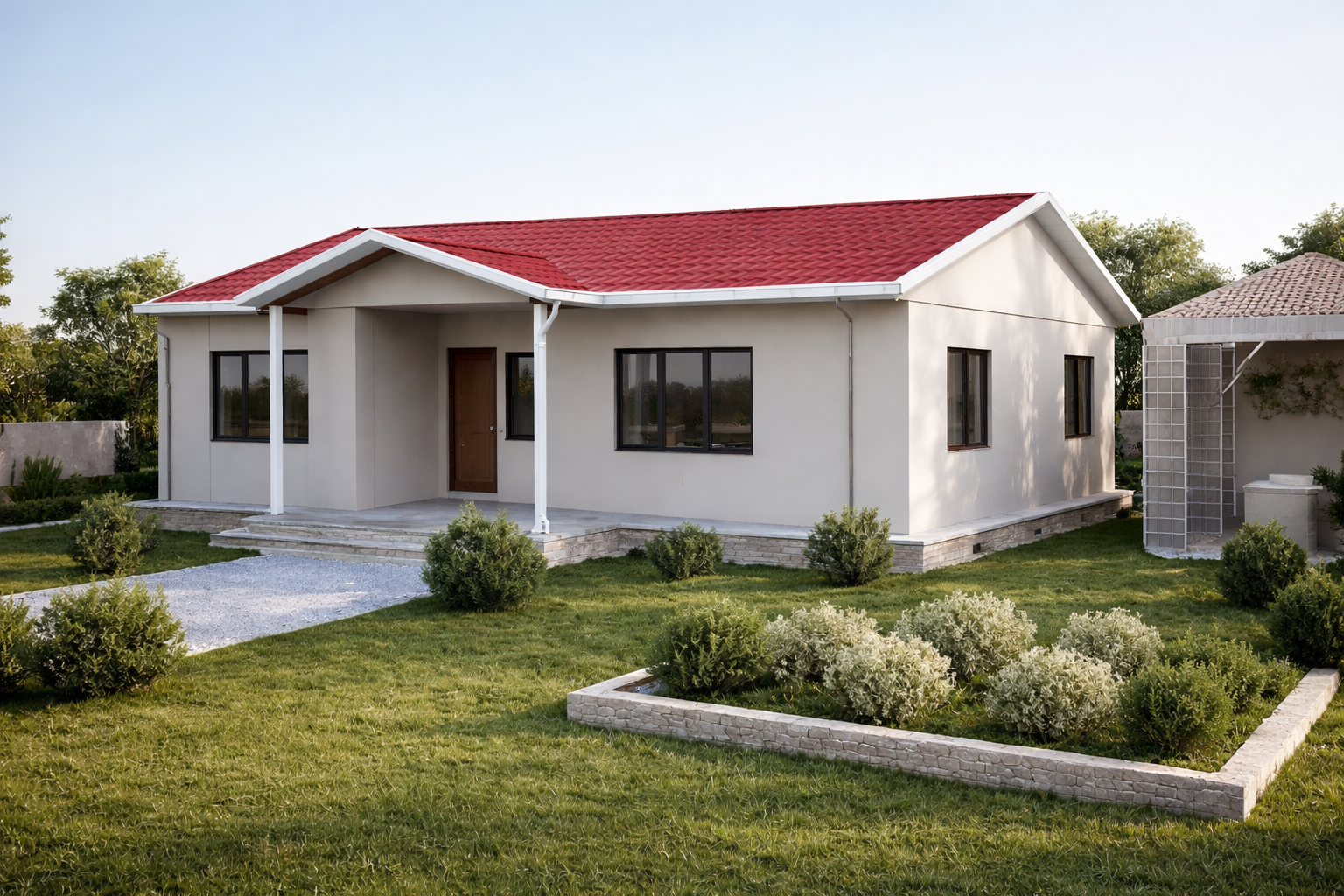 3+1 Tek Katlı Prefabrik Ev 95 m2