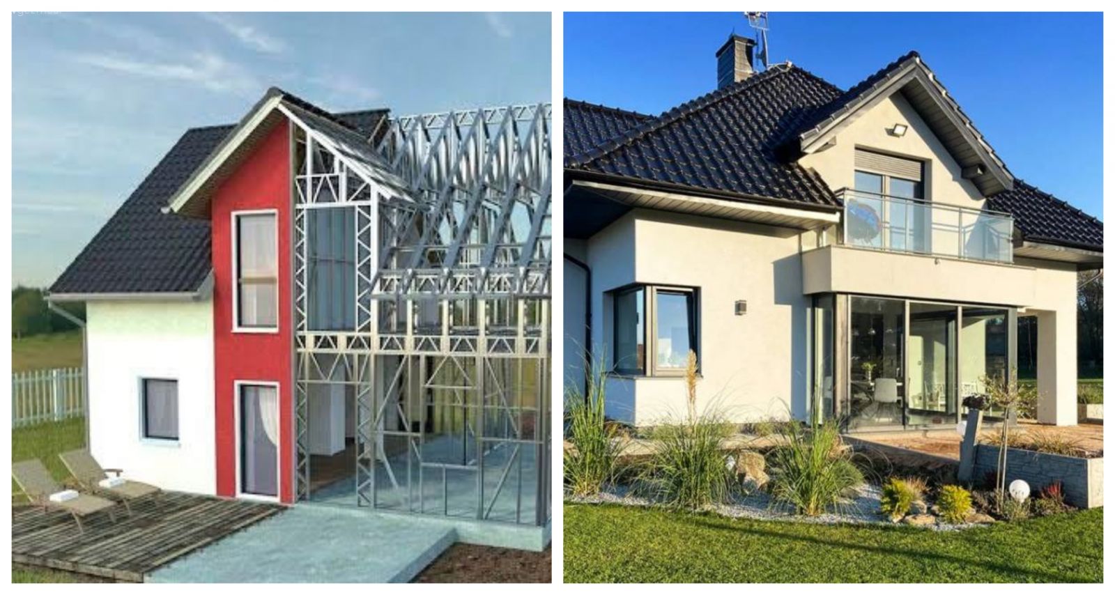 140 m² 5 Odalı Çelik Ev